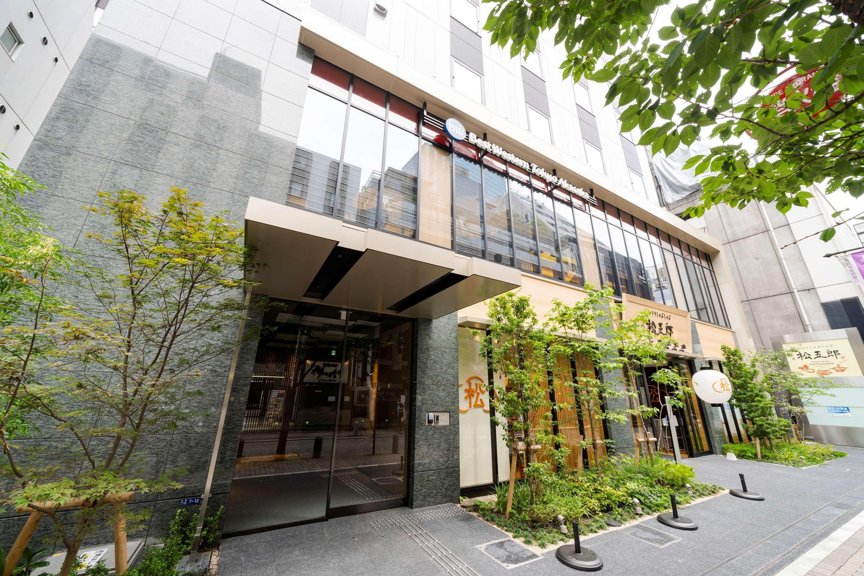 Best Western hotel Fino Tokyo Akasaka Bagian luar foto